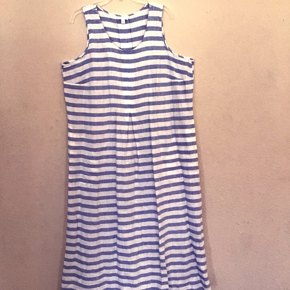 JJill Linen Maxi Dress XL
